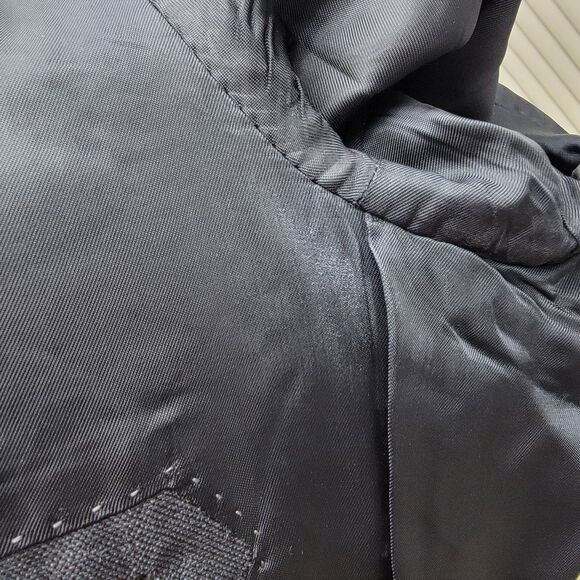 J Crew Tollegno 1900 Ludlow Blazer Mens 42R Blue Single Breasted Sports Jacket - Picture 15 of 16